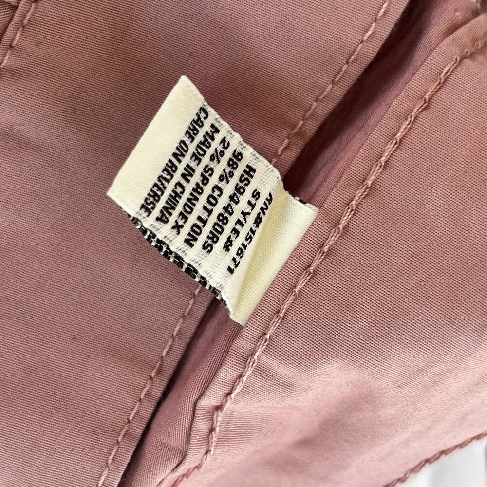 HOT KISS LOW RISE CARGO SHORT MUAVE ROSE Sz 9 - Picture 7 of 10